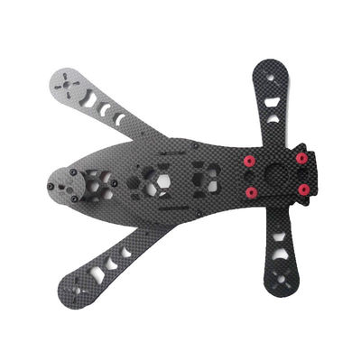 0.1mm التسامح OEM CNC طحن ألياف الكربون السطح الناعم النهاية