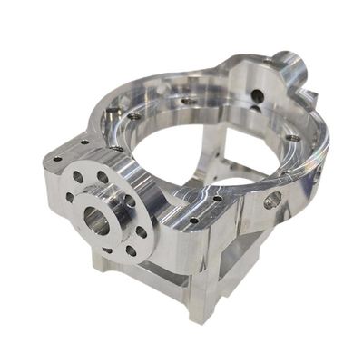 التيتانيوم 5 محور CNC معالجة قطع الأجزاء المضادة للأنوديزة التصفيف الكهربائي سلس