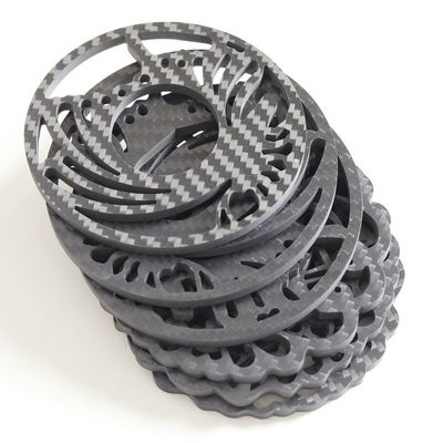 مخصصة CNC طحن ألياف الكربون 0.05mm التسامح